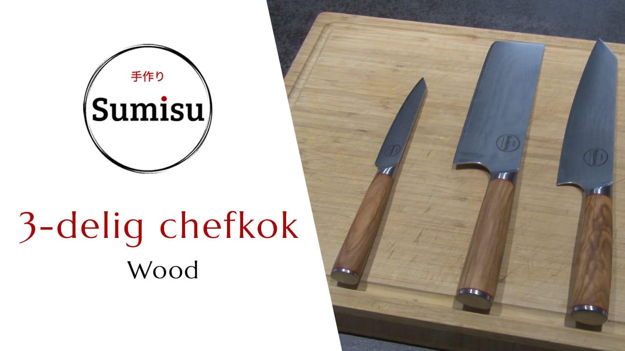 Sumisu Messenset 3-delig Wood