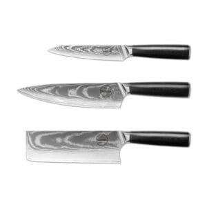 Set de couteaux Sumisu 3 pièces Black