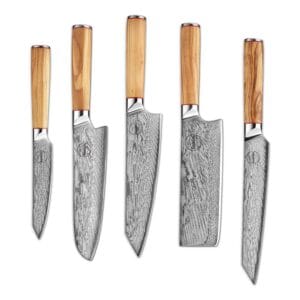Sumisu Knives 5 pieces Wood
