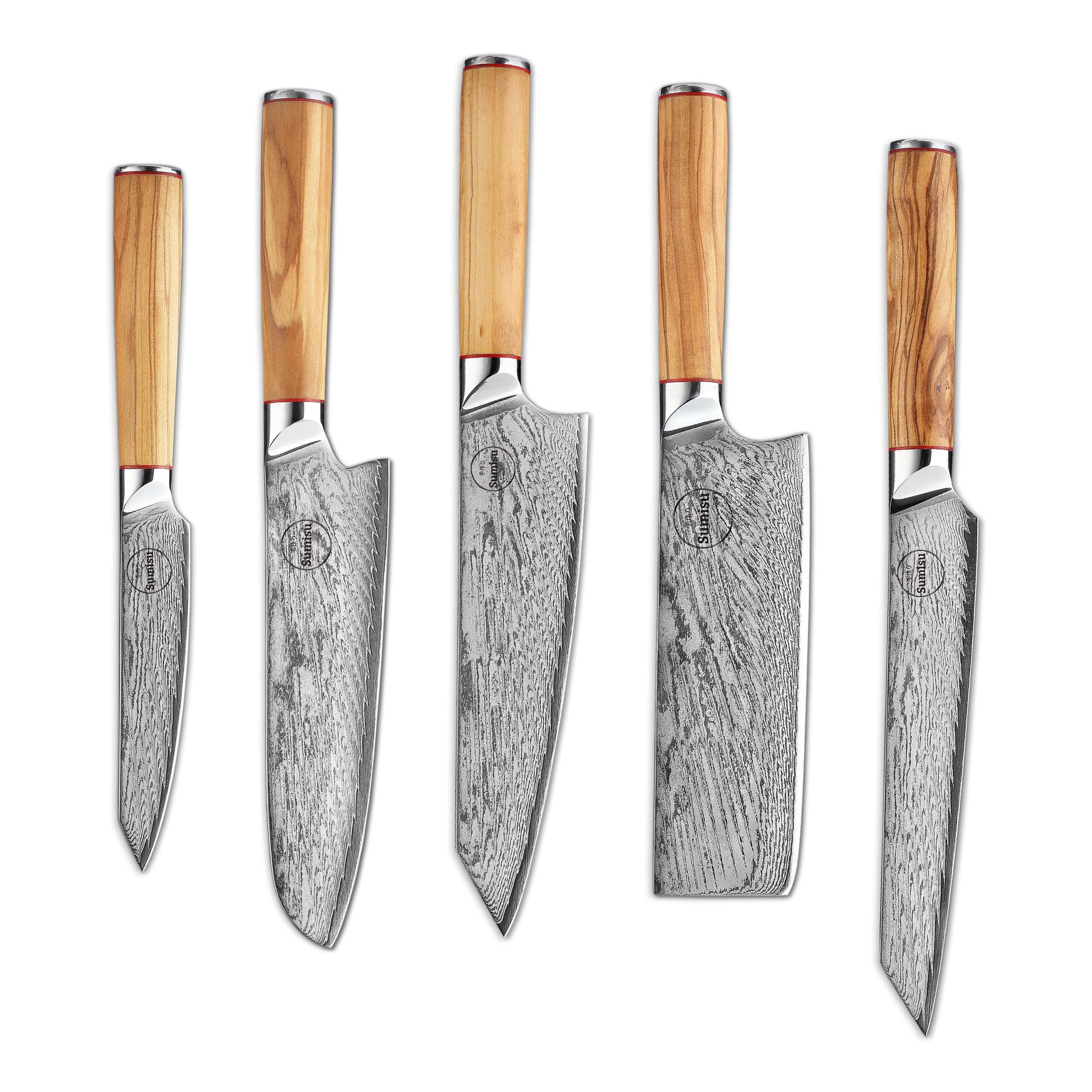 Sumisu Knives 5 pieces Wood Sumisu Knives 5 pieces Wood