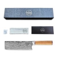 Sumisu Knives Nakiri Wood contenu emballage Sumisu Knives Nakiri Wood contenu emballage