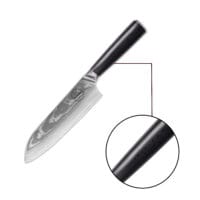 Sumisu Knives Santoku Black detail Sumisu Knives Santoku Black detail