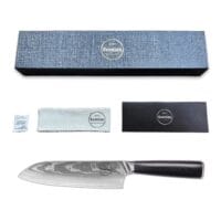 Sumisu Knives Santoku Black contenu emballage Sumisu Knives Santoku Black contenu emballage