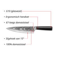 Sumisu Knives Kiritsuke Black USP Sumisu Knives Kiritsuke Black USP
