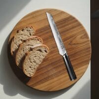 Sumisu Knives Pankiri Black sur planche
